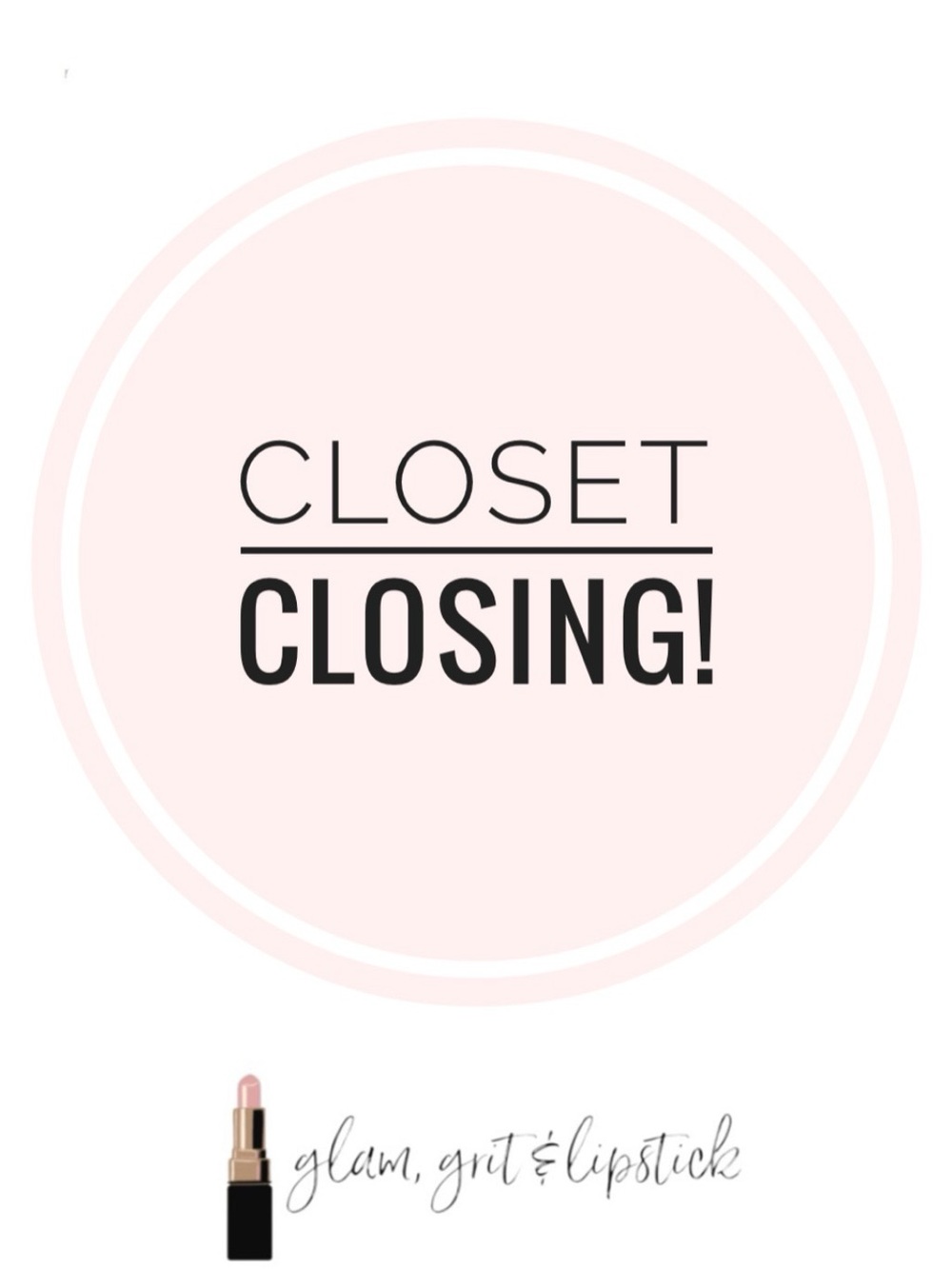 Closing Soon - Details Below ⬇️